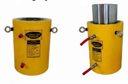 Double-acting jack, 100 to 500 tonnes