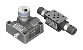 Flow control and check valve