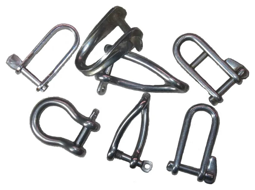 Hooks, shackles and turnbuckles