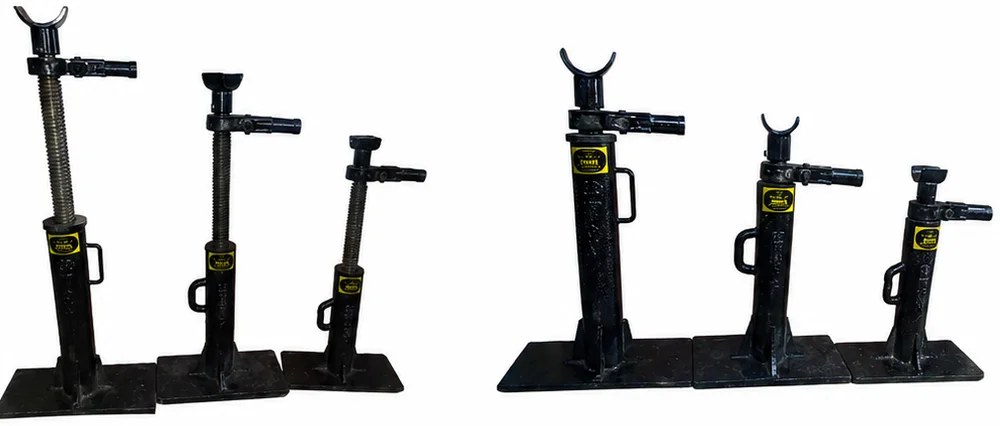 Mechanical cable drum jack, 5 to 20 tonnes