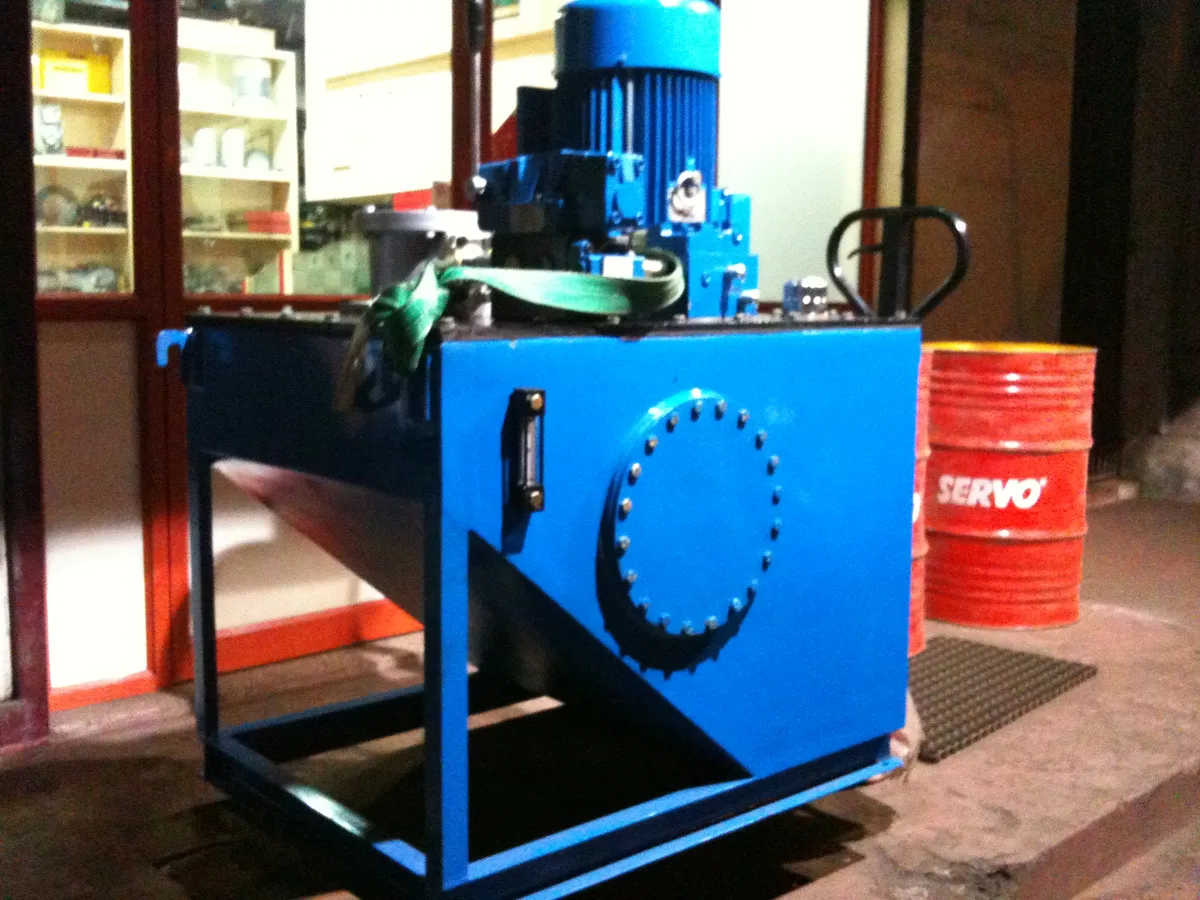 Power pack for hydraulic press