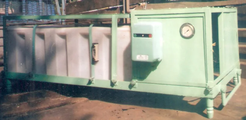 Pressure test machine (motorised and water)
