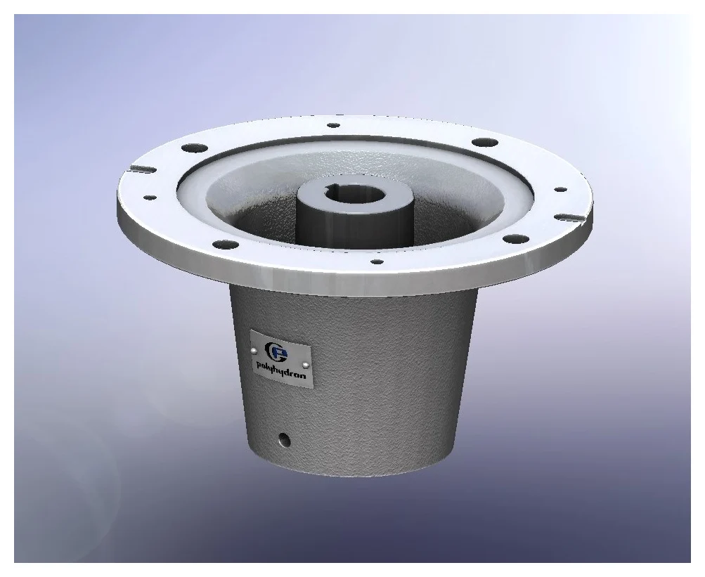 Pump bell housing and extension bracket