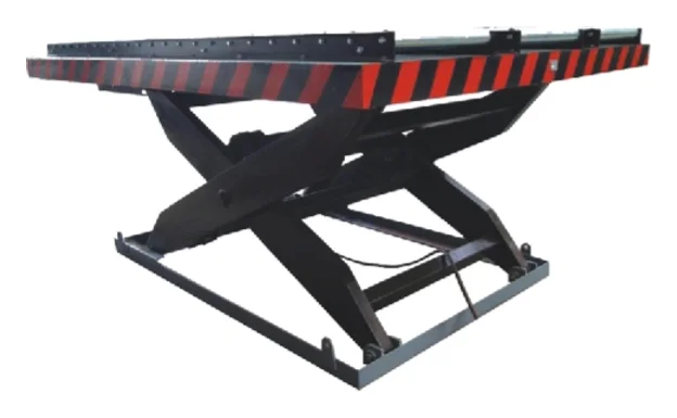 Roller-top scissor lift