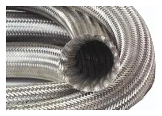 Stainless steel wire-braided hose