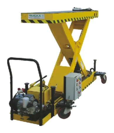 Towable electric scissor lift