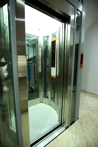 Lift cabin interior by HLA