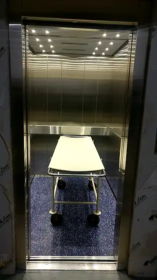 Lift cabin interior by HLA