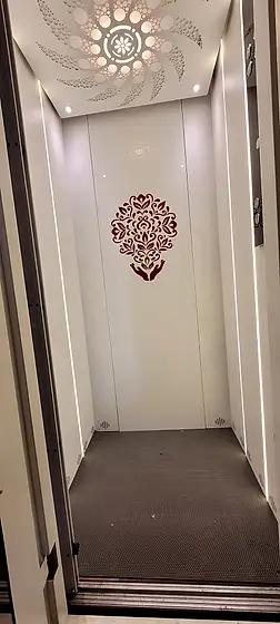 Lift cabin interior by HLA