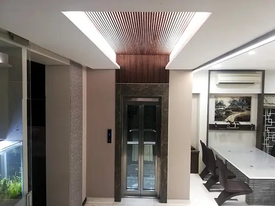 Hydraulic home lift installed by HLA