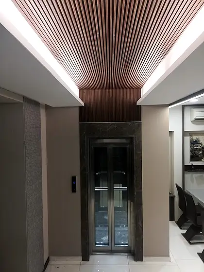 Hydraulic home lift installed by HLA