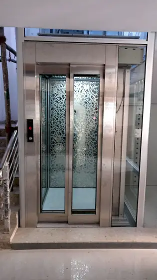 Hydraulic home lift installed by HLA