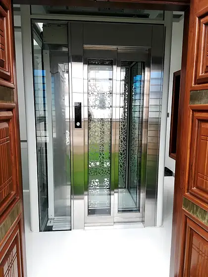 Hydraulic home lift installed by HLA