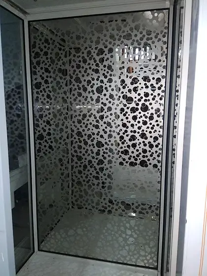 Hydraulic home lift installed by HLA