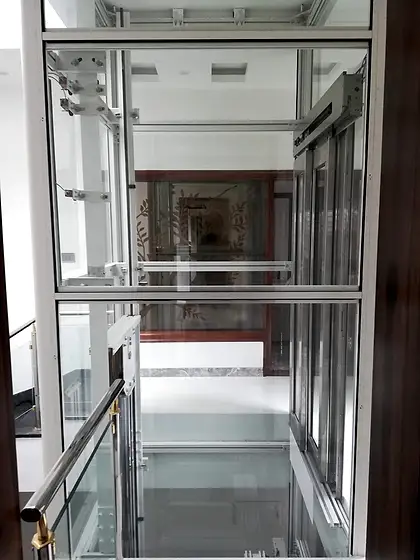 Hydraulic home lift installed by HLA